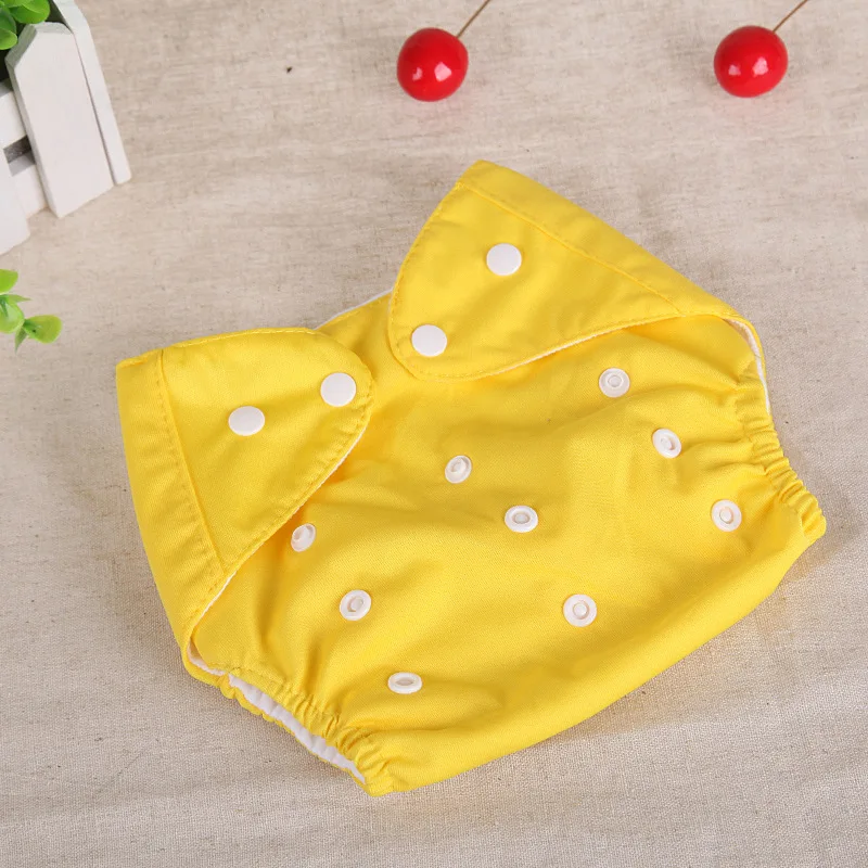 Wholesale Cheapest Pocket Cloth Nappy Newborn Solid Waterproof Washable Reusable Baby Cloth Diaper