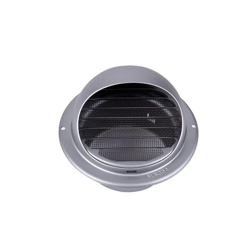 Good Coating 4 5 6 inch 304/201 Stainless Steel Ventilation Exhaust Grille Wall Ceiling Grille Ducting Vent Cover