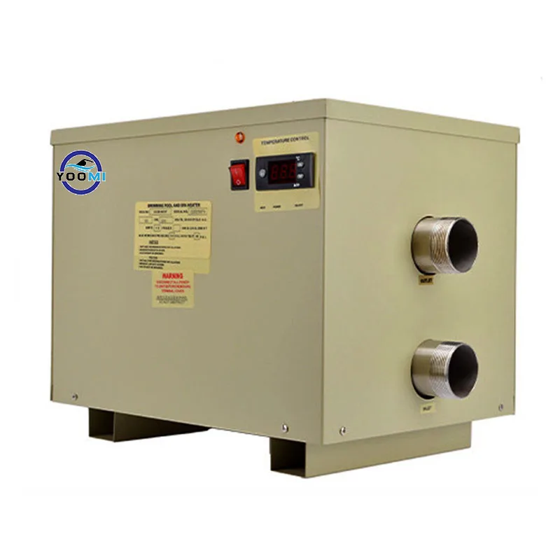 Titanium electric heater for swimming pool above ground stainless steel pool heater air source spring heater swimming pool