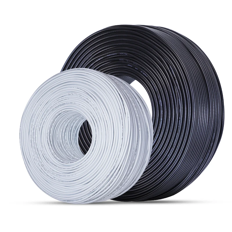 UL2547 Black 20awg 24awg 4 Core 3 Core 2 Core Shielded Wire Roll PVC Insulated Tinned Copper multicore double sheathed Cable