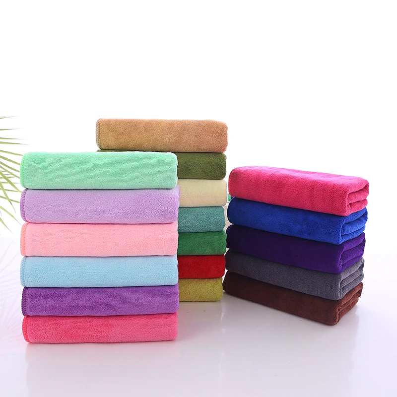 Hot Sale Gym Towel Embroidered Soft Clean Absorbent Microfiber Sports Towel