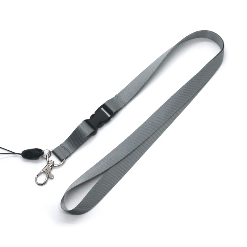 Custom Cheap  Breakaway Keychain Lanyard With  Silk Screen Logo Sublimation Lanyard Neck Strap