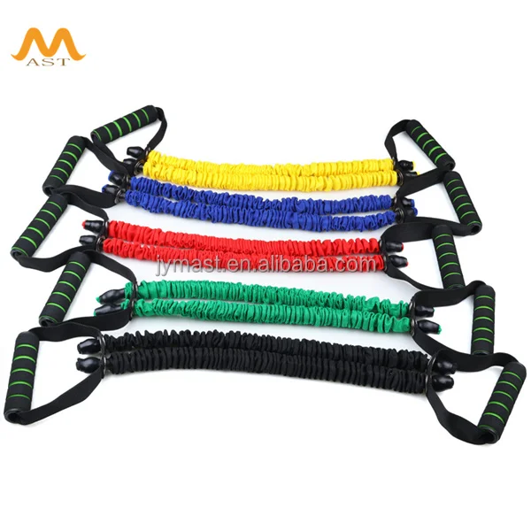 Office Home exercise resistance rope Arm Chest Expander High Elastic Double Tube
