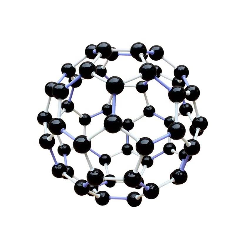 Carbon 60 Framework Organic Chemistry Molecular Model
