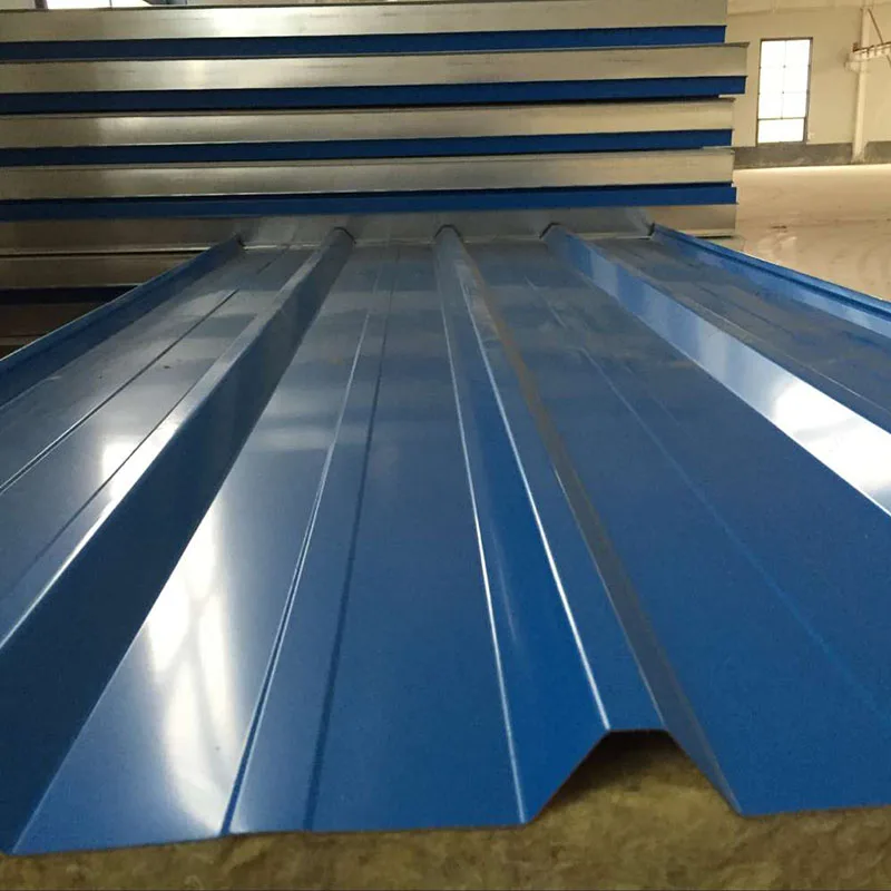 28 gauge color coated 4x8 galvanized corrugated steel roof sheet galvanized zinc