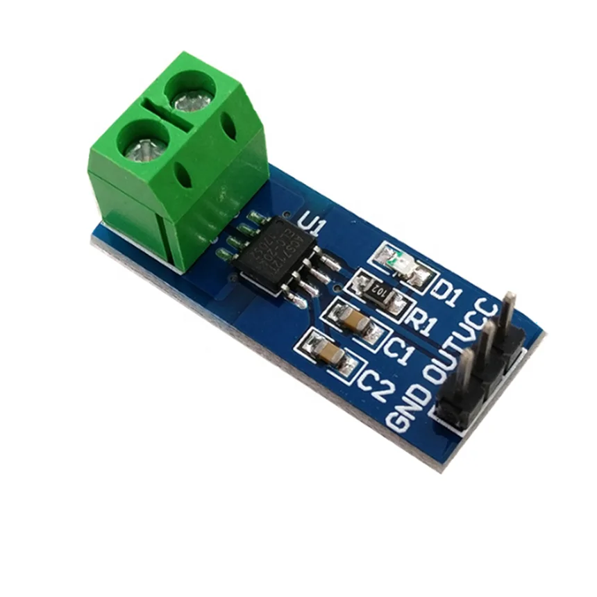 Модуль датчика тока ACS712 ACS712ELC на основе принципа обнаружения холла диапазон