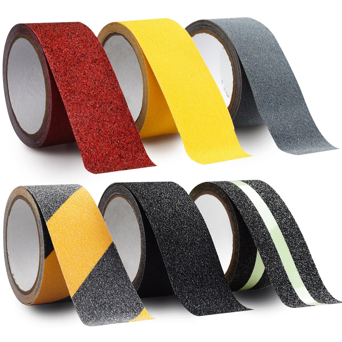 EONBON High Traction Abrasive Non Skid Tape,Waterproof Anti Skid Tape for Stair Step Outdoor/Indoor