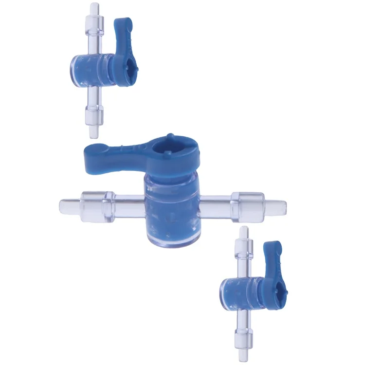Medical Sterile Two-Way Stopcock in ABS Material