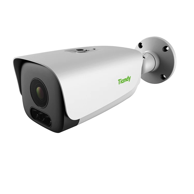 S + 265 Tiandy 4 МП ночное видение Супер звездный свет Встроенный микрофон умная сигнализация наружная Безопасность ip poe cctv камера