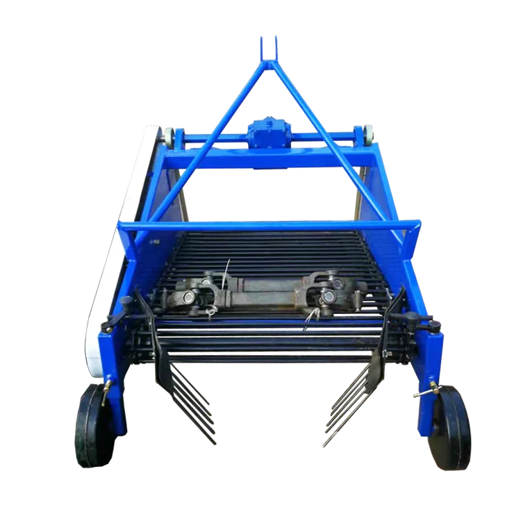 Mini small 3 point combine 2 rows garlic peanut onion carrot sweet potato harvester machine tractor for sale in india price