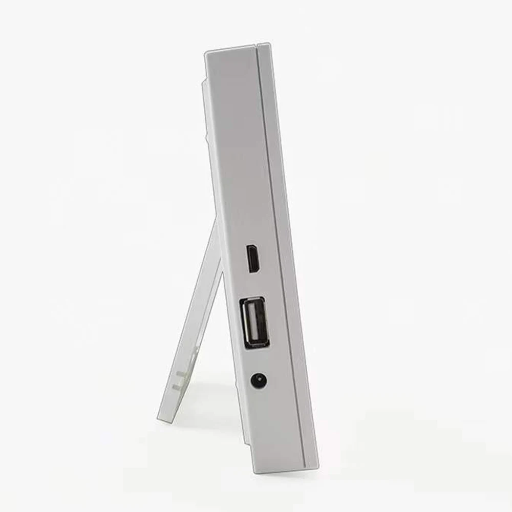 Фабричное высококачественное украшение для дома с календарем многоязычные цифровые ЖК-светящиеся часы