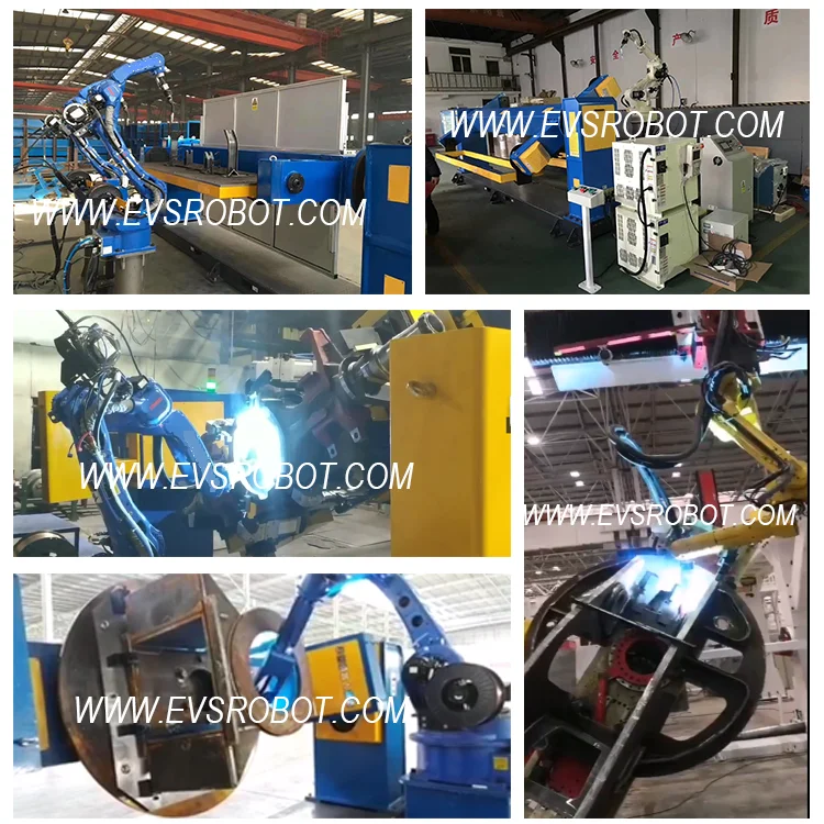 1 2 3 Axis Servo Welding Positioner for Yaskawa/abb/KUKA/Nachi Welding Robot