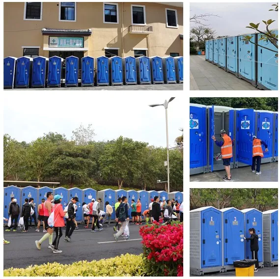 Hot sale plastic vip portable toilet cabin outdoor event portable urinal portaloos vip toilet portable mobile