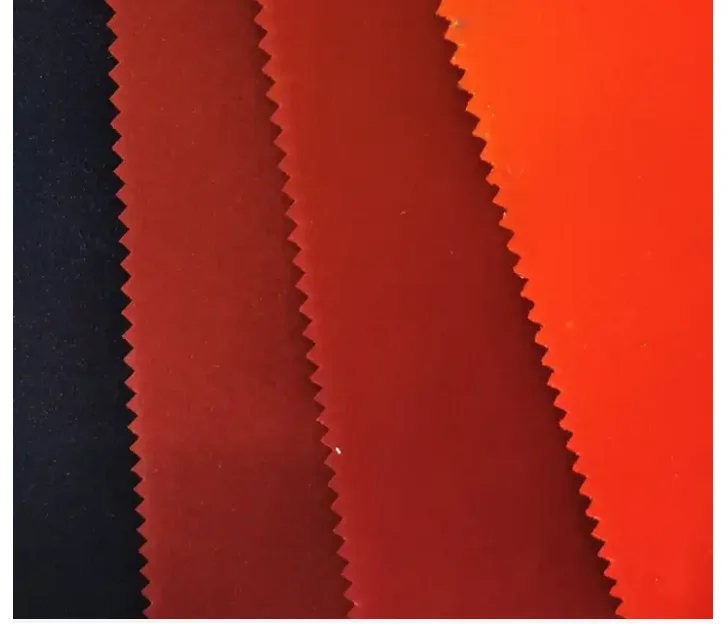 High textile durable 100% nylon flock velour black velvet upholstery fabric for jewelry display and use for widely