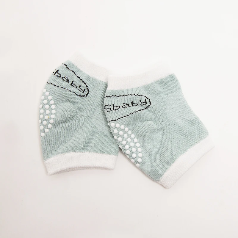 Wholesale cotton breathable anti slip knee pads protector for baby toddlers