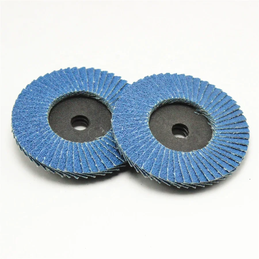 Hot sale abrsive polishing disc 40-120 grit zirconia oxide mini quick change flap disc