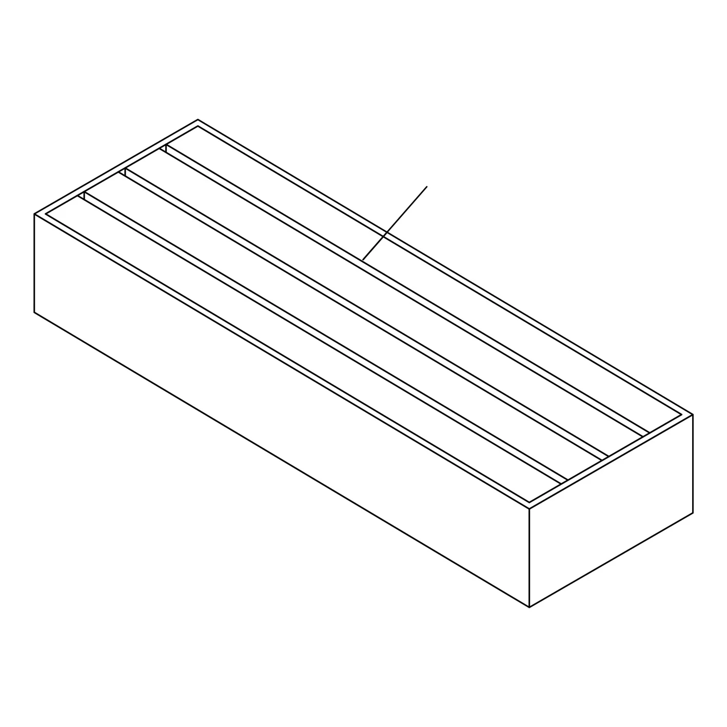 Премиум изготовленный на заказ Т-образный деревянный дисплей для часов с канавками рекламных столов