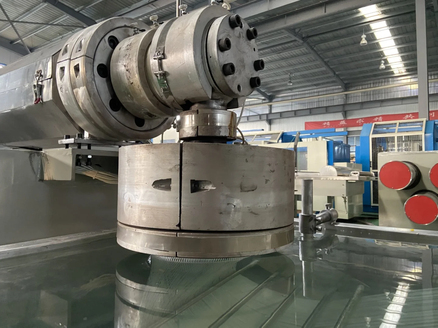 pp danline yarn extruding machine polypropylene rope yarn production line plastic extruder