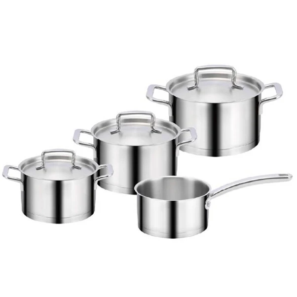 casting steel  Handle Stainless Steel Dutch Oven with Induction bottom for Wholesales/Retailer