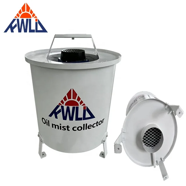 Centrifugal Vertical Oil Mist Collector For CNC Cutting Machine Waste Gas Purification Oil Mist Separator