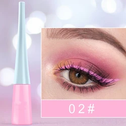 Private label can be customized 17 color eyeliner matte quick-drying liquid is durable and