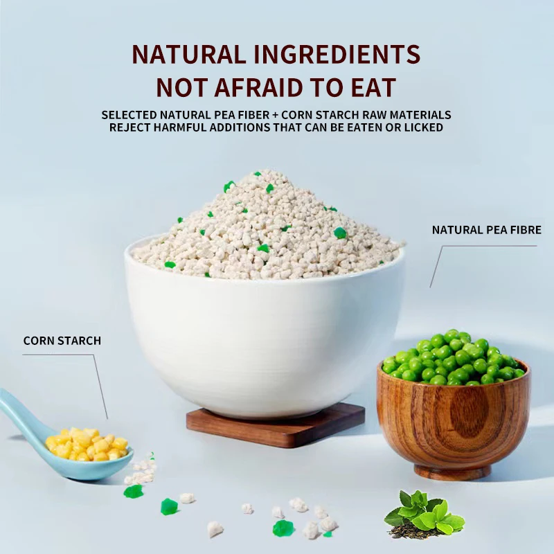 Cat Litter Wholesale Eco-Friendly Non-Sticky Natural Cheap Cat Tofu Litter Sand Clumping Bentonite