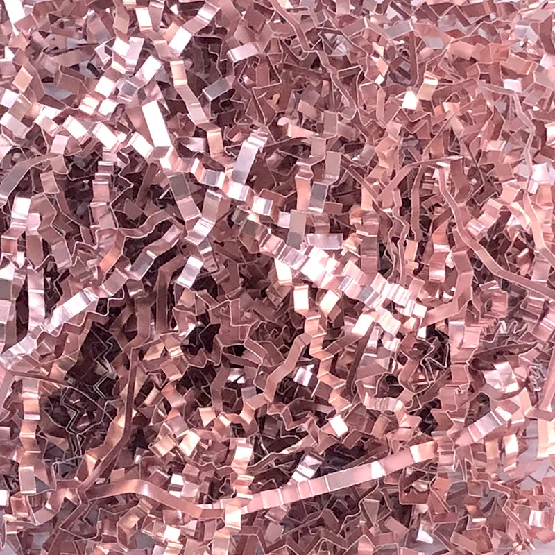 personalized eco friendly recyclable wholesale manufacturer hot sale crinkle shredded paper gift box filler raffia paper packing