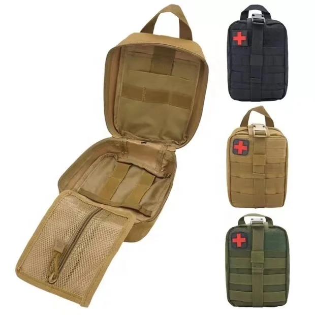 Emergency Survival Kit and First Aid Kit 232Pcs Professional Survival Gear and Equipment with Molle Pouch for Men Camping