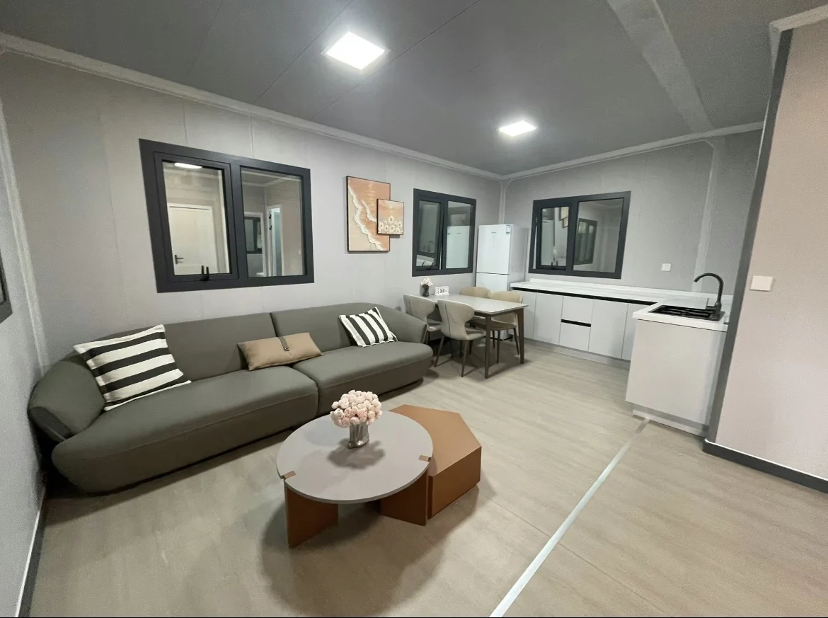 Высокий стальной каркас 40 футов 20 дом расширяемый цена роскошный современный контейнер модульные передвижные умные сборные дома