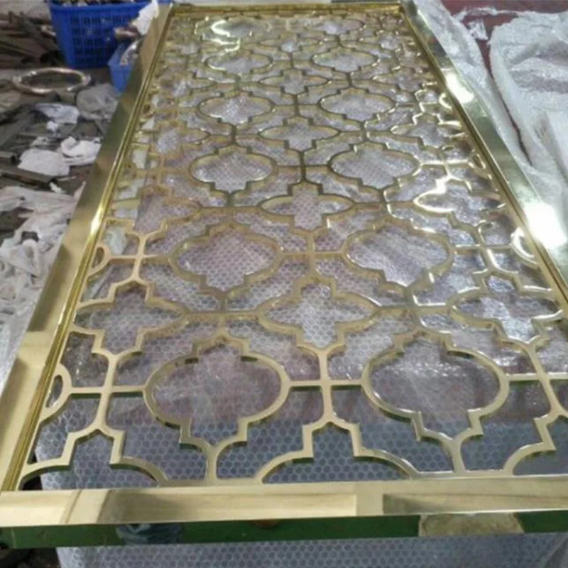 Mashrabiya Decorative Exterior Moulding Mashrabiya Aluminum Carved Screen Panel