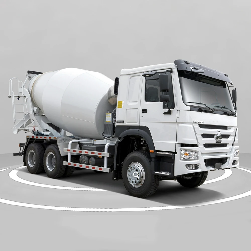 Low-priced 2017 HOWO 14 cubic meter concrete mixer truck in good condition
