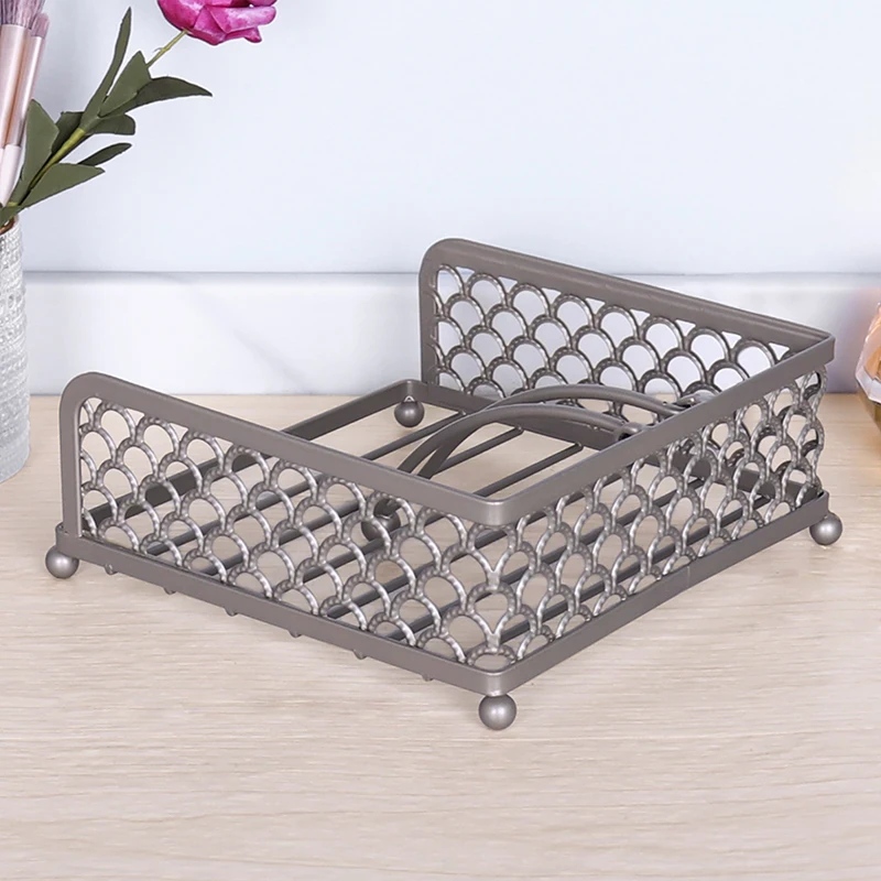 Farmhouse Steel Flat Napkin Holders for Tables Dining Table Kitchen Counter Top