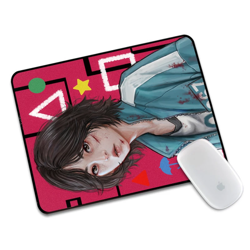 2021 корейский триллер, Мягкий Нескользящий большой коврик для компьютерного стола разных цветов по индивидуальному заказу, размер XXL, Круглый, шесть дюймов, коврик для мыши