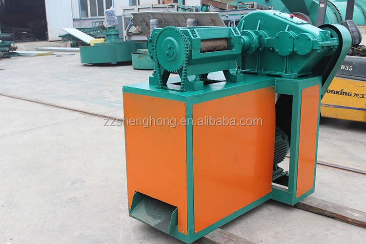 1-2t/h Dry powder NPK compound roller press fertilizer granulator production line
