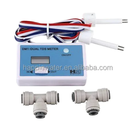 HM Dual-Way TDS Meter for Tap & Pure Water Manual Power Meter for Outdoor RV Water Purifiers & Filters