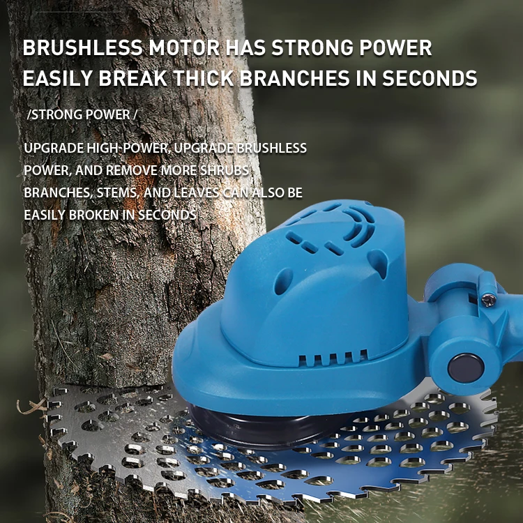 DTWA3-0002 Handheld Charging Multifunctional Weeding Machine Brushless High Power Lithium Battery
