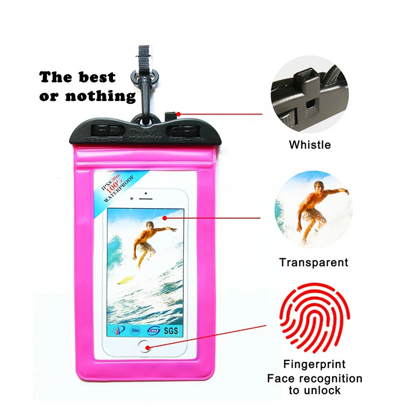IP68 Universal Waterproof Phone Case Water Proof Bag Mobile Cover For iPhone 13 12 11 Pro Max 8 7 POCO x3 Xiaomi Redmi Samsung