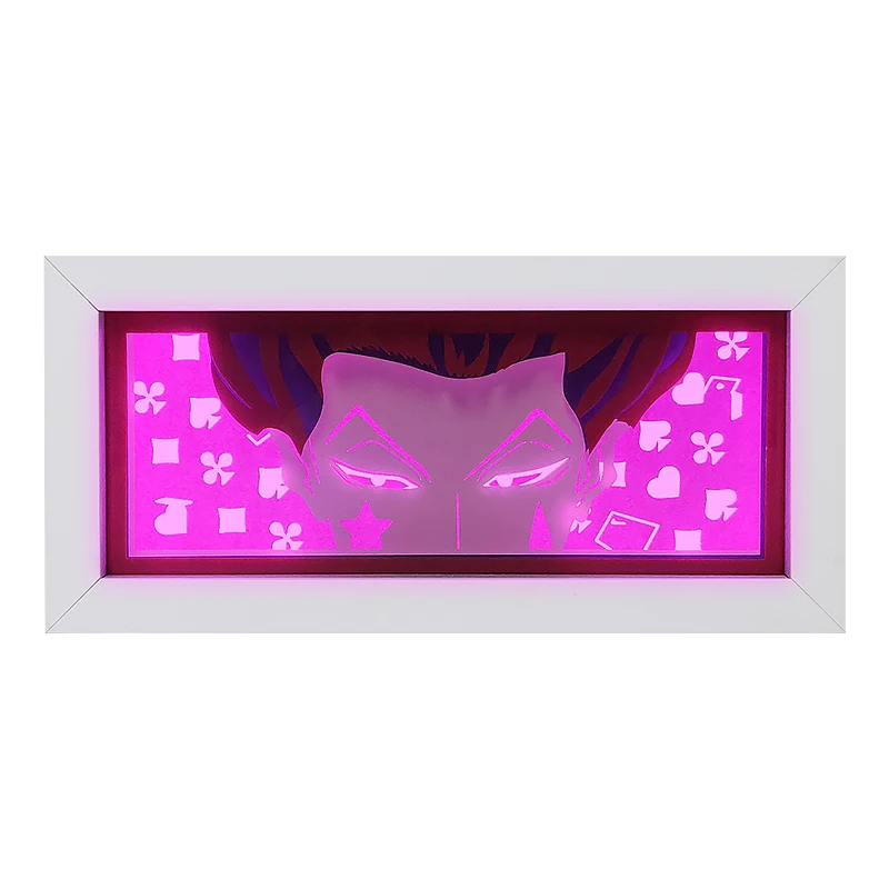 Hot Sale 2023 Anime LED Light with Remote Control Custom Action Figure Anime Manga Demon Slayer Narutos One Piece Gift Items