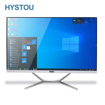 HYSTOU 23,8 дюймовый моноблочный компьютер i5 Персональный Игровой настольный компьютер Pc Набор