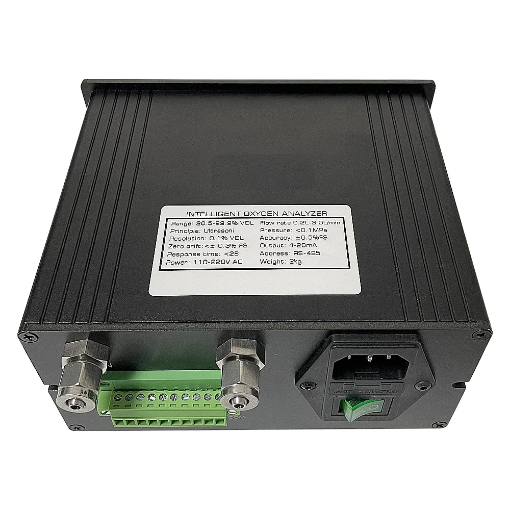 Flygoo Dissolved Oxygen Concentrator O2 Purity Controller with Smart Digital Control Panel