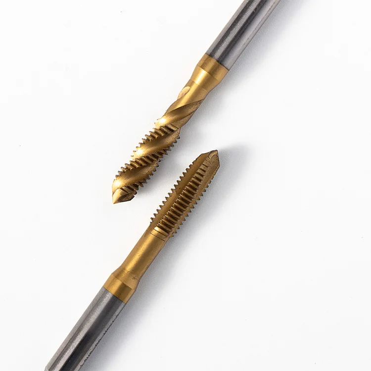 High Hardness Machine Taps Cemented Carbide Drill Tap Set OEM Standard HSS Hand Screw Tap