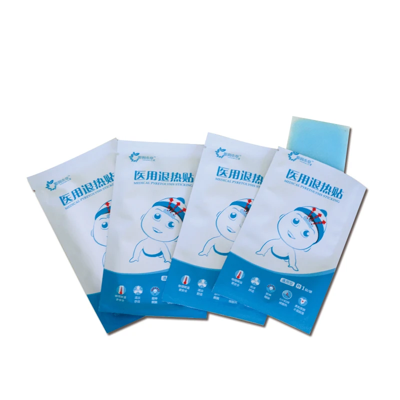 Amazon Best Selling Hot & Cold Packs Headache Soothing Gel Pads ice cooling gel patch for fever