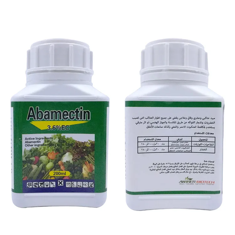 Pesticida da fattoria pesticide  3.6% ec chemicals insecticides Agricultural acaricides Abamectin