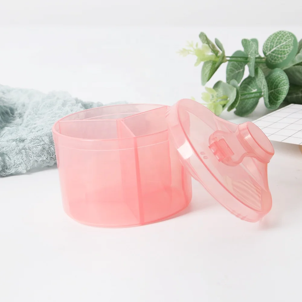 Best Supplier Translucent BPA Free Smart Stackable Baby Feeding Travel Storage Container Baby Milk Powder Formula Dispenser