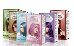 Home Use Hair Dye Bubbles Foam Hair Color Cream