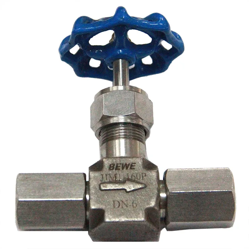 OGV Stainless steel 304 316  G1/2 thread pressure gauge needle valve