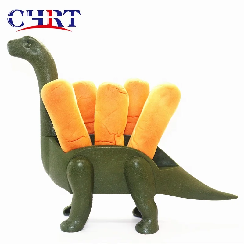 CHRT Mini Dinosaur Taco Stand Hot Sale Brontosaurus Taco Tray Kitchen Plastic Dinosaur Taco Holder Rack For Kids