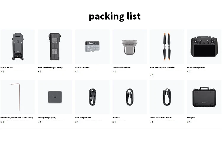 Universal Mavic 3T Thermal Basic Combo Drone Enterprise with Thermal Camera 45-min Max Flight dji mavic 3 enterprise 3T