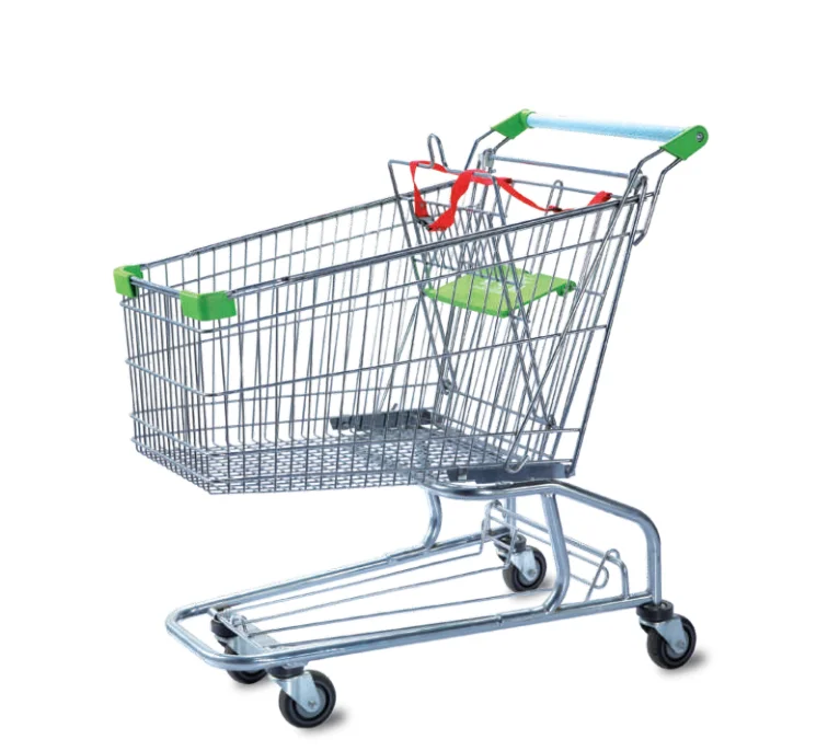 American Style Customized Size Shopping Trolleys Carts Shopping Cart Trolley