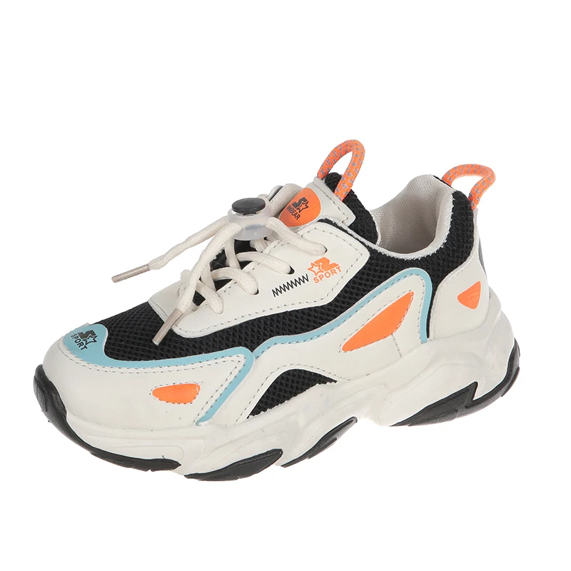  New Zapatos Breathable Mesh High Quality PU soft Phylon Outsole Children Footwear Kids Casual